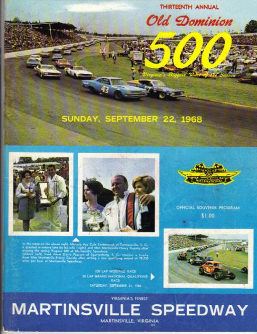 1968 Old Dominion 500 Gallery Andy Towler Racersreunion