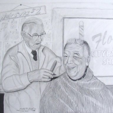 Ray gets a Hair cut