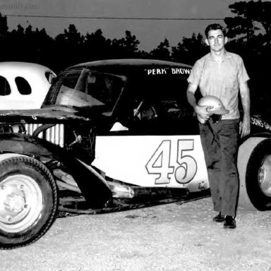 Bobby Allison with William Mason's #45 coupe