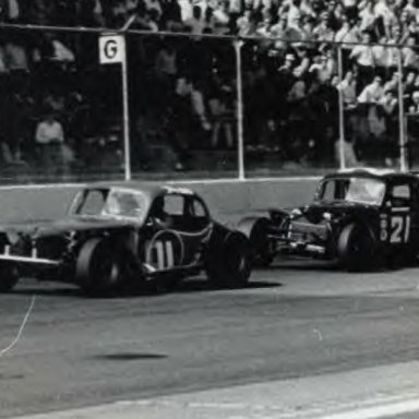 This is the first win ever for the then new Flying 11 coupe, do you know the driver? Answer is under photo in description