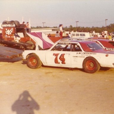 #74 at Myrtle Beach Speedway in the 70's