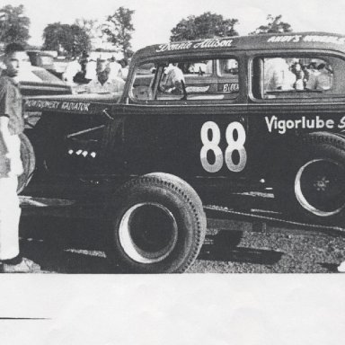 Donnie Allison modified special sedan at Birmingham