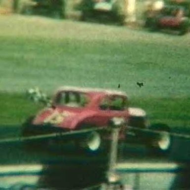 Friday Hassler at Birmingham in his Modified Special coupe.