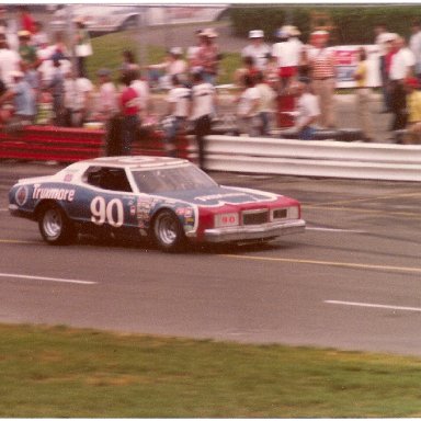 Dick Brooks in the #90 Donlavey Ford at Charlotte