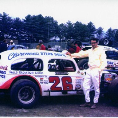 Paul Radford & the Clarence Pickurel #26 sedan