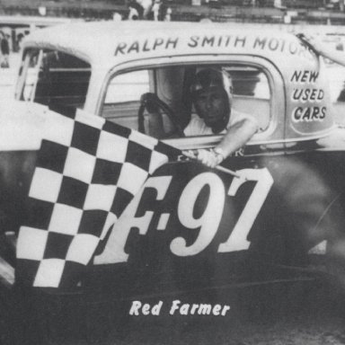 Red Farmer gets a checkered flag