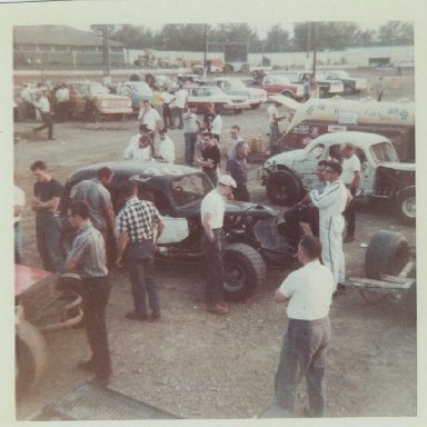 Paul Radford and Wm. mason in front of the #46