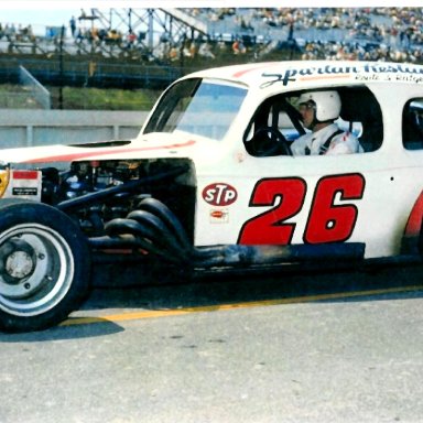 Jimmy Hensley in the 26 at Pocono