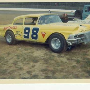 Benny Parsons 58 Ford, Walt Wimer photo