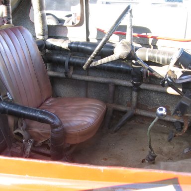 Robert Combs '37 Coupe controls