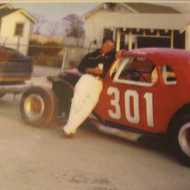 Runt Harris & Shorty Shook's 301 coupe, Eddie Crouse family photo