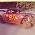 Wendell Scott headed in to Bowman Gray Stadium 1961, Walt Wimer photo