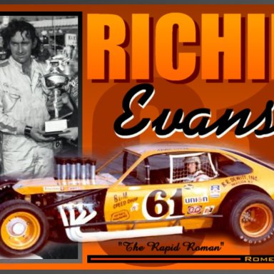 Richie Evans photo comp by David Bentley