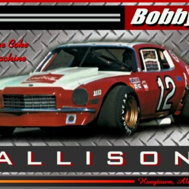 Bobby Allison photo comp by David Bentley