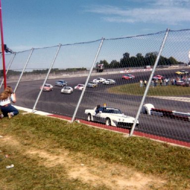 Pace Lap at Wilkesboro 1981