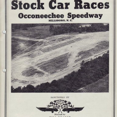 Occoneechee Speedway 1949
