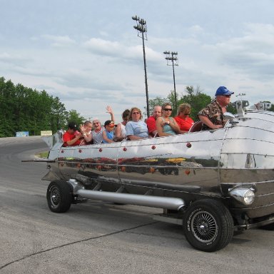 Having a fun ride! Lorain County Speedway