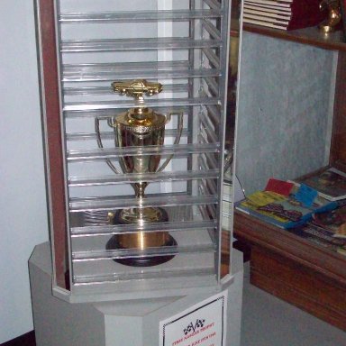 1st NASCAR Trophy - Jim Roper