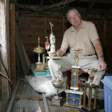 Sam with more trophies