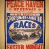 Peace Haven Speedway Poster