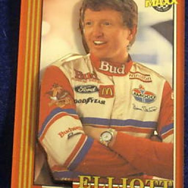 1992 Maxx 3D Bill Elliott card