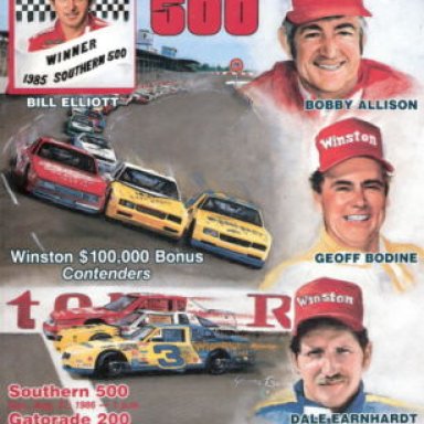 1985southern 500 advertisement