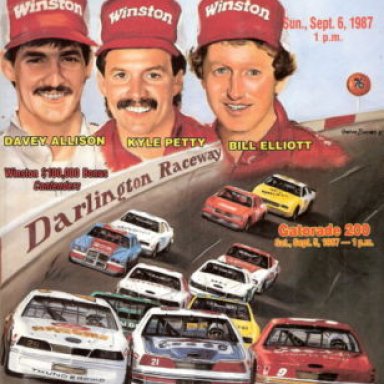 1987southern 500 advertisement