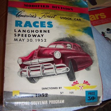 1952 Langhorne Grand National Program