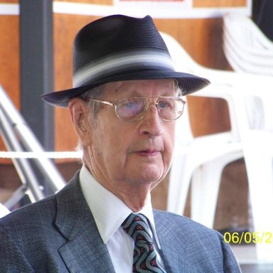 Raymond Parks at his 96th Birthday Party.