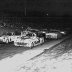 Front Row Pee Wee Jones (16) & Bill Myers - 2nd row Jim Reed & Lee Petty Bowman Gray International Sedan Race