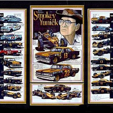 smokey yunick art work