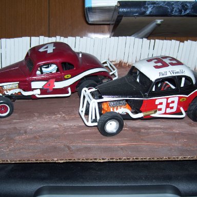 Lou Lazzaro and Bill Wimble Modified models