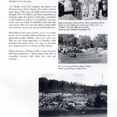 Peace Haven Speedway - "When Racing Was Racing"