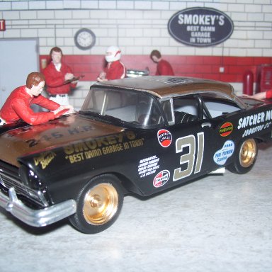 Curtis Turner - Smokey Yunick 1957 Ford