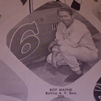 #2 Roy Elwood Mayne - (early issue) 1966 NASCAR Magazine and Official Race Program