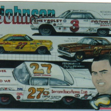 Junior Johnson artwork