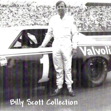 Billy Scott at Charlotte World 600 1974