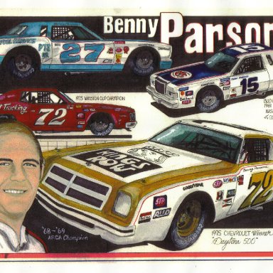 Benny Parsons artwork