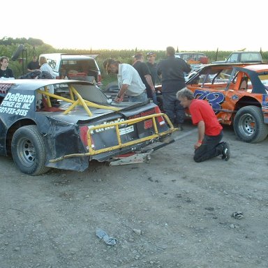 In the pits