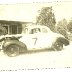 Hugh T. Lanford sitting in car #7 at his home, Charlotte Hywy. Spartanburg, SC.