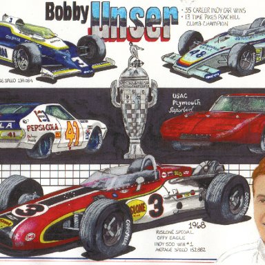 Bobby Unser artwork