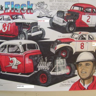 Dick Fleck Tri-Track Champion 1957