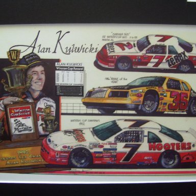 Alan Kulwicki art work