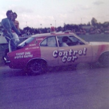 Lap of honour at Wisbech.