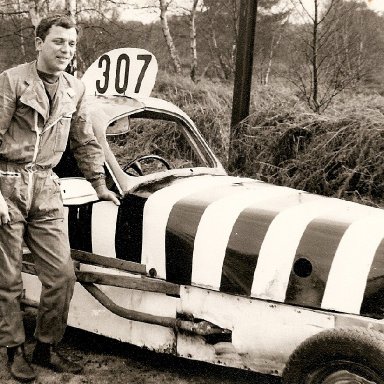 Norman Crowe Superstox in pits at Ipswich.