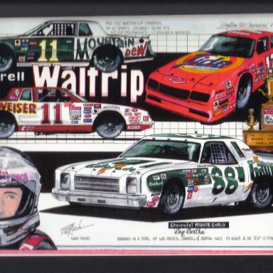 Darrell Waltrip artwork