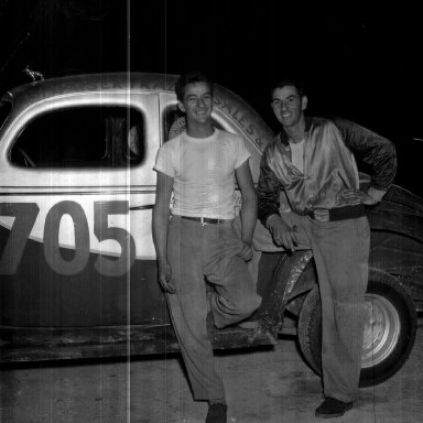 Bobby (L) & Billy Myers Probably at Danville, VA