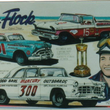 Tim Flock artwork