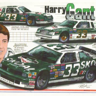 Harry Gant artwork