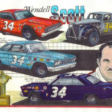 Wendell Scott artwork